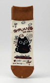 جوراب مچی طرح گربه فانتزی (مناسب سایز ۵